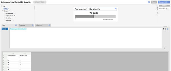 Learn Klipfolio - Expanding the Formula Bar
